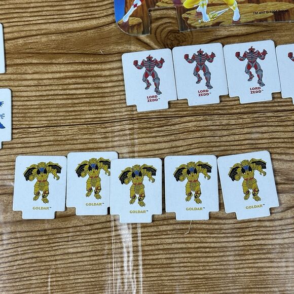 Vintage Power Rangers Battling Dice Game Rare Milton Bradley 1994‎ Complete - Picture 6 of 16